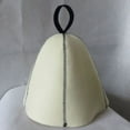 thumbnail image 2 of Thickened Winter Wool Felt Sauna Hat Keep Warm Bath for Skin Head Accessories, 2 of 6
