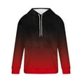 thumbnail image 3 of Goodtrade8 Sweatshirts for Men Athletic Gradient Hooded Drawstring Pocket Long Sleeve Mens Sweatshirt Hoodie, 3 of 4