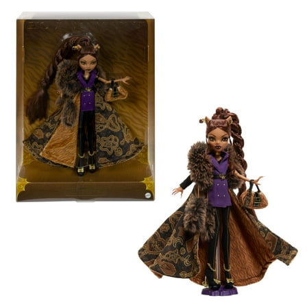 Monster High Clawdeen Wolf House of Wolf Doll in High Fashion Coat with Premium Accessories