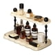 thumbnail image 1 of Organizador de baño de encimera, estante organizador de tocador de cerámica de 2 niveles for almacenamiento de maquillaje, 1 of 7