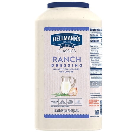 Hellmann's 1 Gallon Creamy Ranch Dressing | Walmart Canada