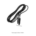 thumbnail image 7 of WRISTBIQUE 2Pcs Easy Install Car Backup Camera Extension Cable with 4 Pin Connector Black, 7 of 7