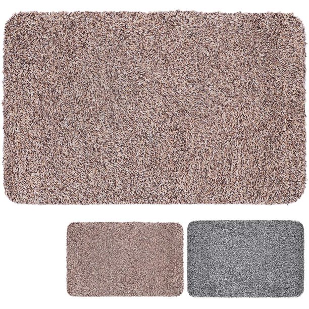 Clean Stepping Mud & Dirt Trap Mat Tan