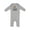 AC-Heather Grey, variant on My Memere Loves Me Grandchild Owl for Girl Baby Romper Coveralls
