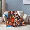 thumbnail image 6 of Blanket Chris Actors Pratt Throw Flannel Blankets Warm Soft Cozy Fuzzy Blanket for Bed Sofa Couch Camping Travel Gift Blankets for All Seasons 40"x30", 6 of 6