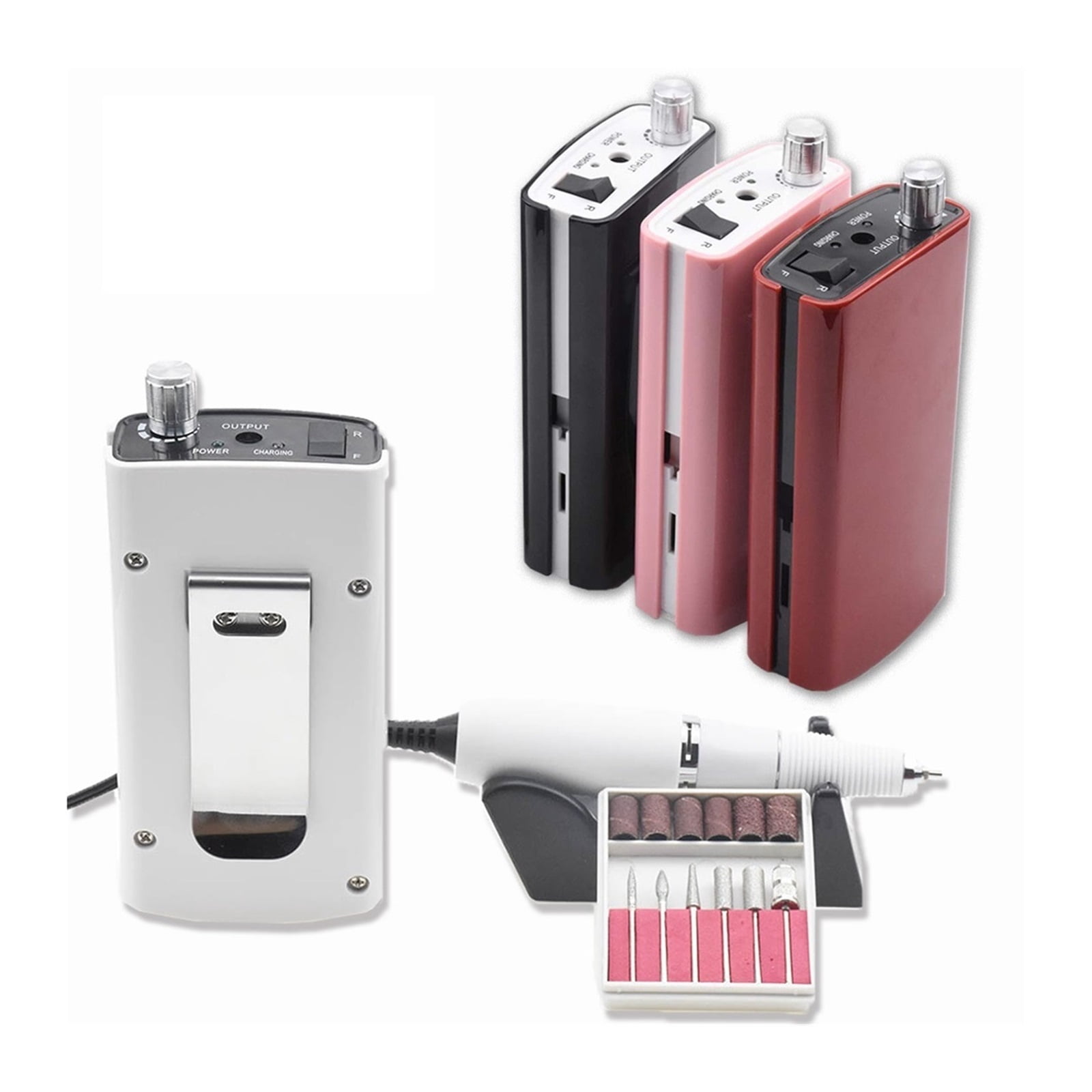 Nail Drill Machine, 35000RPM Portable Rechargeable For Manicure And Pedicure, Nail Manicure Machine For Professionals ,Low Noise