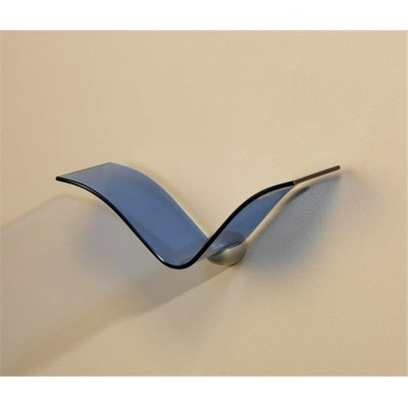 Concepts Heron Blue Glass Shelf