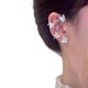 thumbnail image 2 of Zircon Butterfly Sparkling Pendientes no perforantes Ear Wrap Ear Cuff BANYUO Hogar, 2 of 2