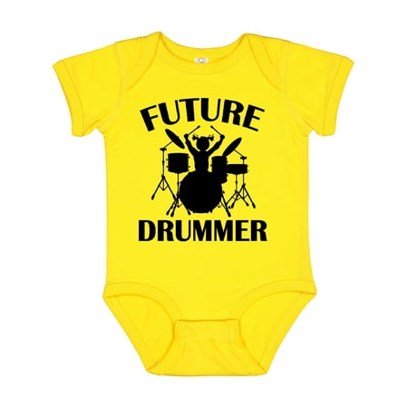 

Inktastic Future Drummer Gift for Girls Gift Baby Girl Bodysuit