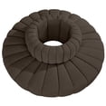 thumbnail image 3 of Meridian Furniture Arc Brown Boucle Fabric Modular Sectional, 3 of 6