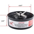 thumbnail image 2 of N17-1001 Blade Compatible with RX Blender Replacement Parts Fit for 1700-watt Blender Juicer Mixer, 2 of 6