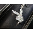 thumbnail image 3 of Playboy Cell Phone Charm Strap Bunny Logo AB Swarovski Crystal Mobile, 3 of 3