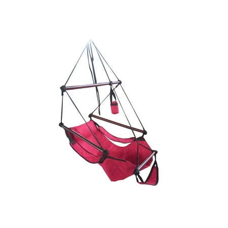 Palm Springs Sky Air Swing Lounger Hammock Hanging Chair w/ Pillow