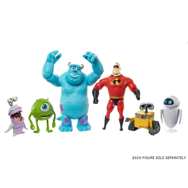 Disney Pixar Action Figure Movie Character Toy Styles May Vary Walmart Com Walmart Com