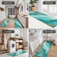thumbnail image 5 of Cyan Marble Gold Spot Pattern Kitchen Rugs Sets Of 3,Kitchen Runner Rugs Non Skid Washable,Decorative Kitchen Floor Mats for Kitchen,Sink,Laundry,17"x30"+ 17"x47" + 17"x59", 5 of 6
