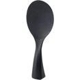 thumbnail image 1 of 1 X Stand Rice Paddle Shamoji Black K-386BK, 1 of 8