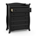 thumbnail image 3 of Storkcraft Avalon 5 Drawer Universal Dresser Black, 3 of 6