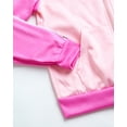 thumbnail image 5 of Real Love Girls' Tracksuit Set - 2 Piece Tricot Zip Jacket and Jogger Sweatpants (4-16), 5 of 7