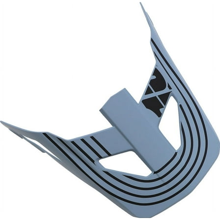 100% Status Caltec Gray Visor