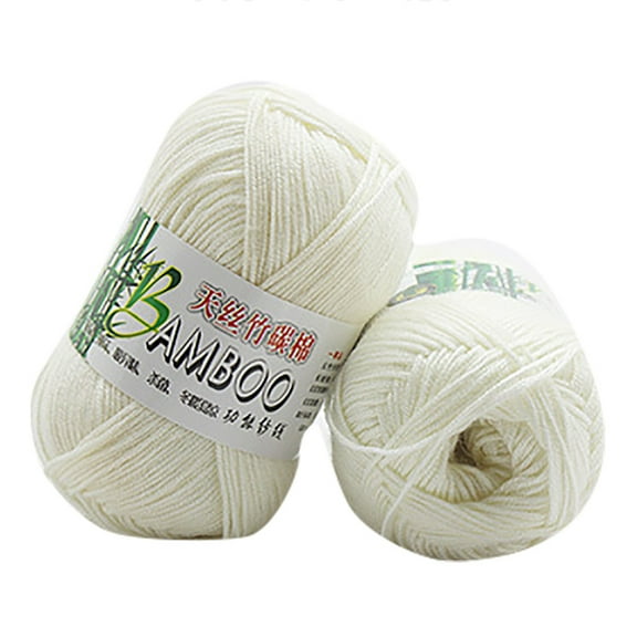 Crochet Yarn under $5! Cagogo Soft Knitting Yarn, Natural Crochet Wool, Warm Fingering Weight Yarn, 50g Skein forBabyKnitwear, DK 6 Ply Craft Yarn
