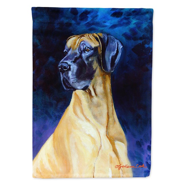 "Caroline's Treasures 7277CHF Lona con la bandera del gran danés, grande, multicolor" Caroline's Treasures 7277CHF