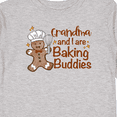 thumbnail image 4 of Inktastic Grandma And I Are Baking Buddies Boys or Girls Long Sleeve Toddler T-Shirt, 4 of 5