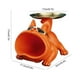 thumbnail image 3 of Estatua de perro de resina, figura de Bulldog, joyería de caramelo, pendientes, bandeja, soporte para llaves de almacenamiento, 3 of 5