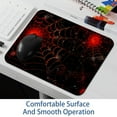 thumbnail image 6 of Spider Web Printed Square Mouse Pad, 8.3x9.8 Inch, Non-Slip Rubber Bottom Mouse Mat for Office and Gaming, 6 of 6