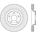 thumbnail image 4 of StopTech 13-15 Nissan Pathfinder Slotted Front Right Rotor Fits select: 2015-2023 NISSAN MURANO, 2014-2020 INFINITI QX60, 4 of 11