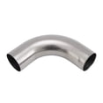 thumbnail image 5 of 1pc 32/38/51mm Stainless Steel Thin Pipe Exhaust Pipe Elbow 90 Degree Elbow Accessories Pipeline Installation Repair Parts, 5 of 11