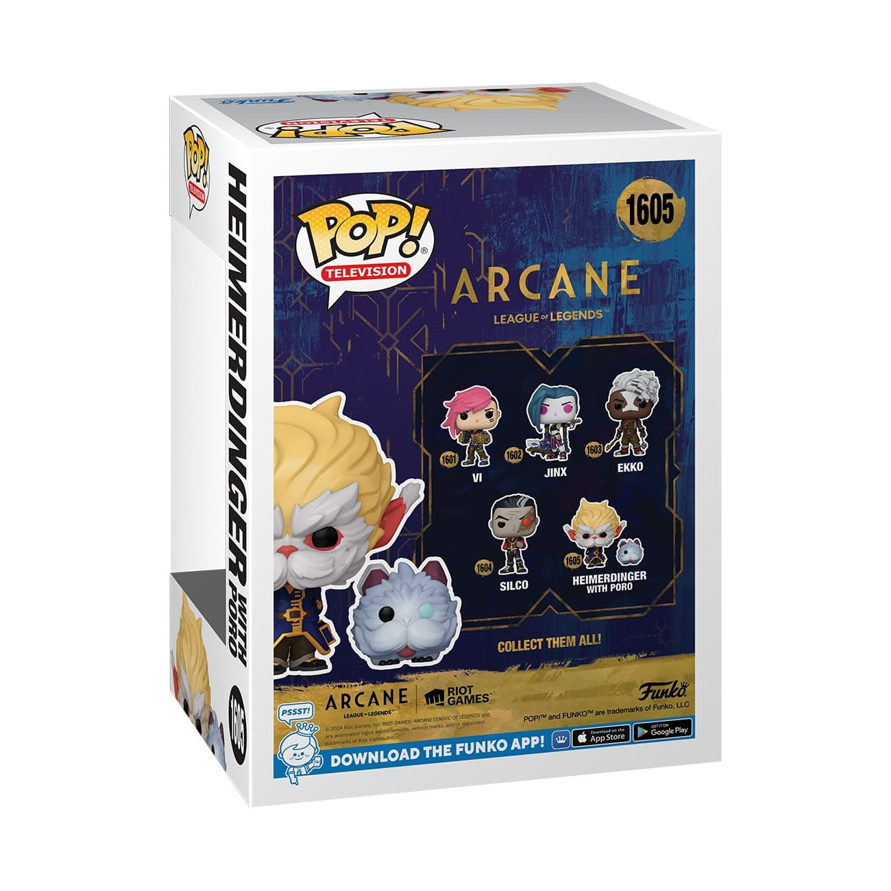 FUNKO POP! Television: Arcane League of Legends - Heimerdinger with Poro