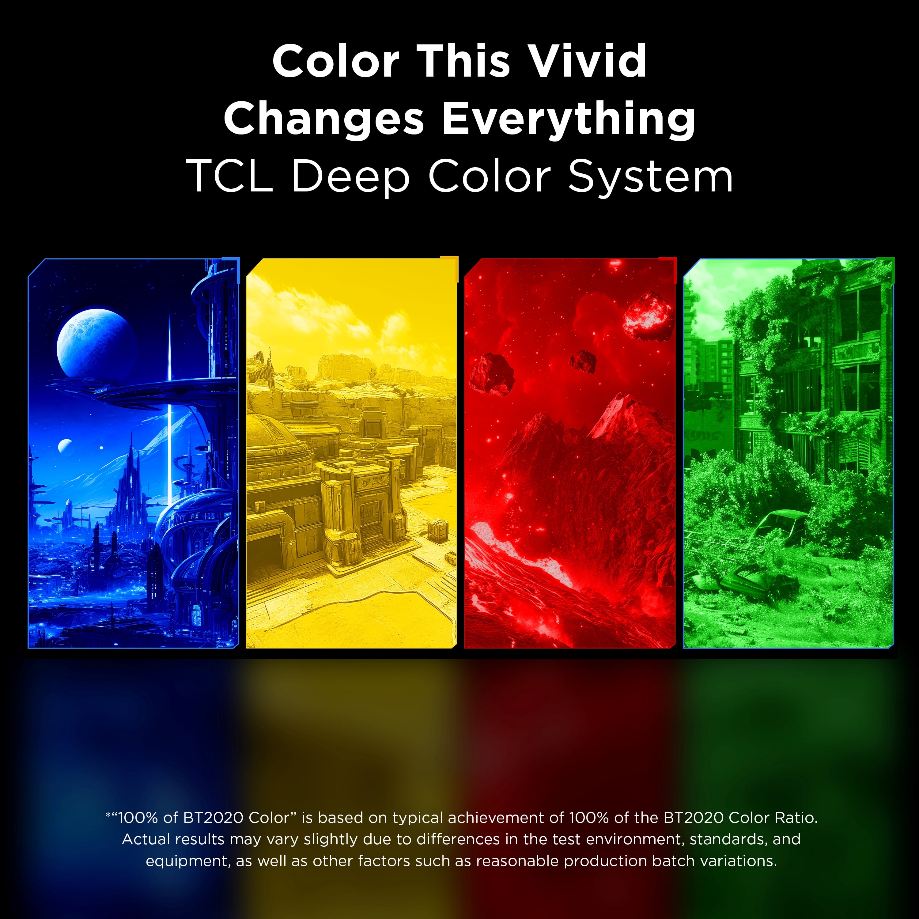 TCL 55” QM7L Series SQD-Mini LED QLED Smart Google TV (NEW 2026) - TCL Deep Color System with Super QLED, Up to LD2100 Precise Dimming Series, Up to HDR3000 Peak Nits, Bang & Olufsen Audio - 55QM7L