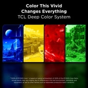 TCL 55” QM7L Series SQD-Mini LED QLED Smart Google TV (NEW 2026) - TCL Deep Color System with Super QLED, Up to LD2100 Precise Dimming Series, Up to HDR3000 Peak Nits, Bang & Olufsen Audio - 55QM7L