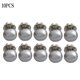 thumbnail image 1 of Botones Perlas de imitación cuentas redondas de decoración de metal sin costura para ropa Suéter de abrigo anti-exposición 10 Piezas seitruly HA7571-04B, 1 of 6