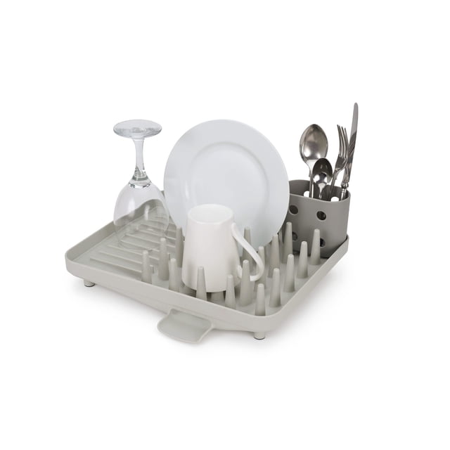 Estante expandible para secar Platos, Gris, 2 Niveles