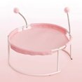 thumbnail image 2 of Hamac pour Chat Lit pour Chat Hamac Lit pour Chat Fournitures pour Animaux Lit pour Chat Confortable Respirant Stable Lit pour Chat pour Intérieur et Extérieur Rose, 2 of 5