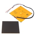 thumbnail image 3 of Cama caliente para impresora 3D con placa de vidrio y sustrato de aluminio, espesor de 1,5 mm, 220 mm, 12 V, 3 of 12