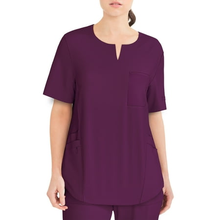 

ClimateRight by Cuddl Duds Modern Fit Short Sleeve Scrub Top (Women s) 1 Count 1 Pack