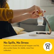 Medela Perfect Pair Bundle, Includes Harmony Manual Breast Pump & Silicone Breastmilk Collector