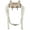 White, variant on Neck and Shoulder Massager with 2 Modes and 2-Level Heat, Hands-Free Straps 4D Deep Tissue Kneading Massage for Neck, Back, Leg, Neck Massager for Mom, Dad, Black