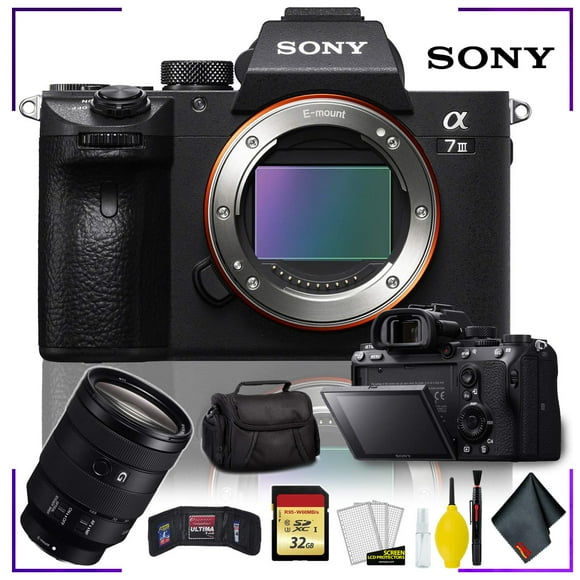 Sony Alpha a7 III Mirrorless Digital Camera + 32gb Memory SD Card