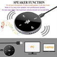 thumbnail image 3 of Microphone de Conférence USB avec Haut-Parleur, Micro d'Ordinateur Omnidirectionnel pour Zoom Réunions, Appel VoIP, 3 of 8