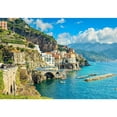 thumbnail image 2 of wall26 - Beautiful Bay and Famous Resort of Amalfi,Campania Region,Italy,Europe - Removable Wall Mural | Self-Adhesive Large Wallpaper - 100x144 inches, 2 of 6