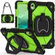 thumbnail image 1 of Funda Resistente a Golpes para Samsung Galaxy Tab S11, Funda Protectora de Silicona + Capa de PC con Rotación de 360°, Asa Cuadrada y Soporte con Correa para el Hombro, Amarillo, para Galaxy Tab S11, 1 of 7