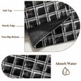 thumbnail image 6 of Black Plaid Entryway Rug 2'x3'&nbsp; Non Slip Front Door Mats, Vintage Minimalism Abstract Lattice Striped Entrance Rugs Indoor Outdoor Carpet, Washable Floor Mats Small Area Rug for Bedroom Kitchen, 6 of 8
