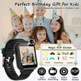 thumbnail image 6 of YUNOVA Kids Smart Watch with HD Camera & 24 Learning Games - 1.54" Touch Screen, Pedometer, Music Player | Gift for Girls Boys Ages 5-12, 6 of 8