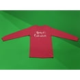 thumbnail image 5 of Old Glory Mens Christmas Baby it's Cold Outside Script Snowflakes Long Sleeve T Shirt, 5 of 6