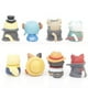 thumbnail image 2 of Figuras de Anime de una pieza para niños, figuras de Naruto, Cosplay de gato, Chopper Ace, Trafalgar Law, Naruto, Sasuke, modelo de muñeca Kawaii de PVC, juguetes para niños, 8 piezas por juego Fivean Figuras de anime, 2 of 2