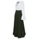 thumbnail image 4 of Womens Halloween Costumes Gothic Skirts for Women Women's Fashion Casual Solid Color Long Sleeve Tops Halloween Skirts Suit, 4 of 5