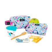 Packit Freezable Snack Box, Rainbow Sky, BPA Free, Non-Toxic Poly Canvas
